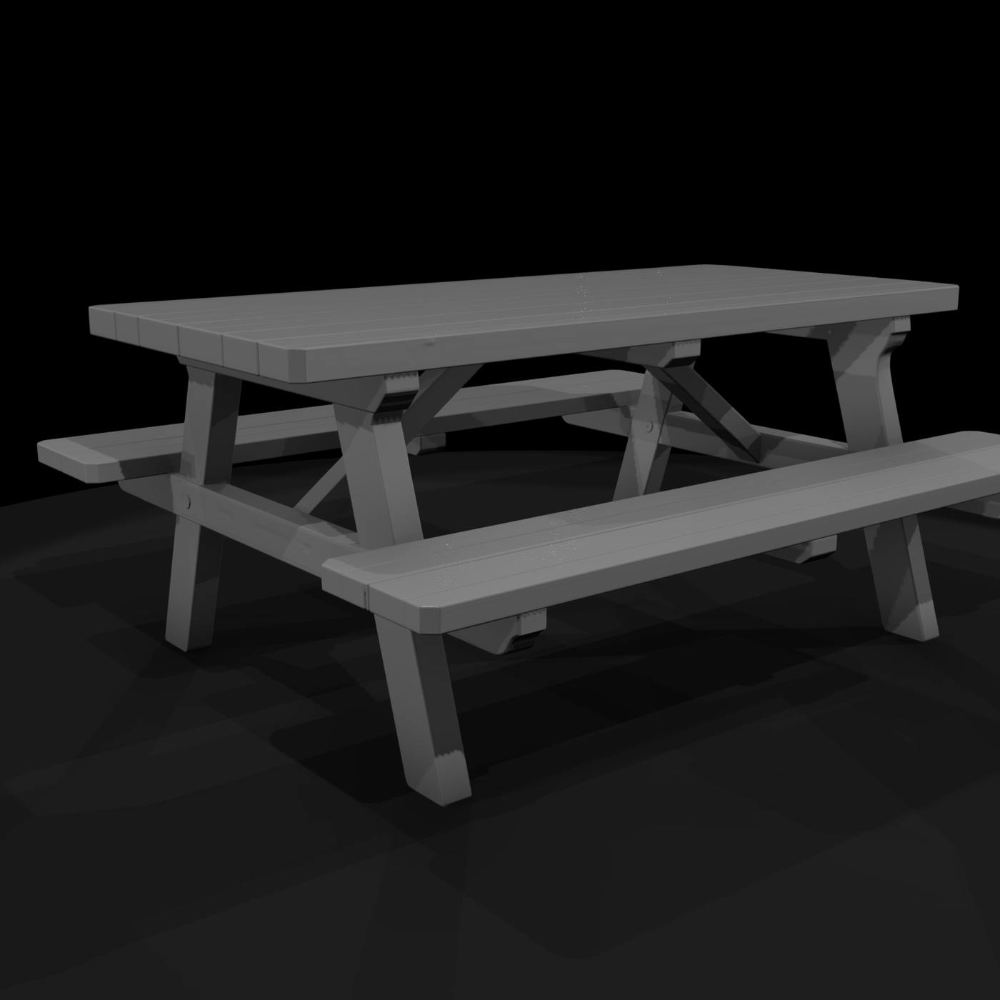 Minimalist Picnic Table
