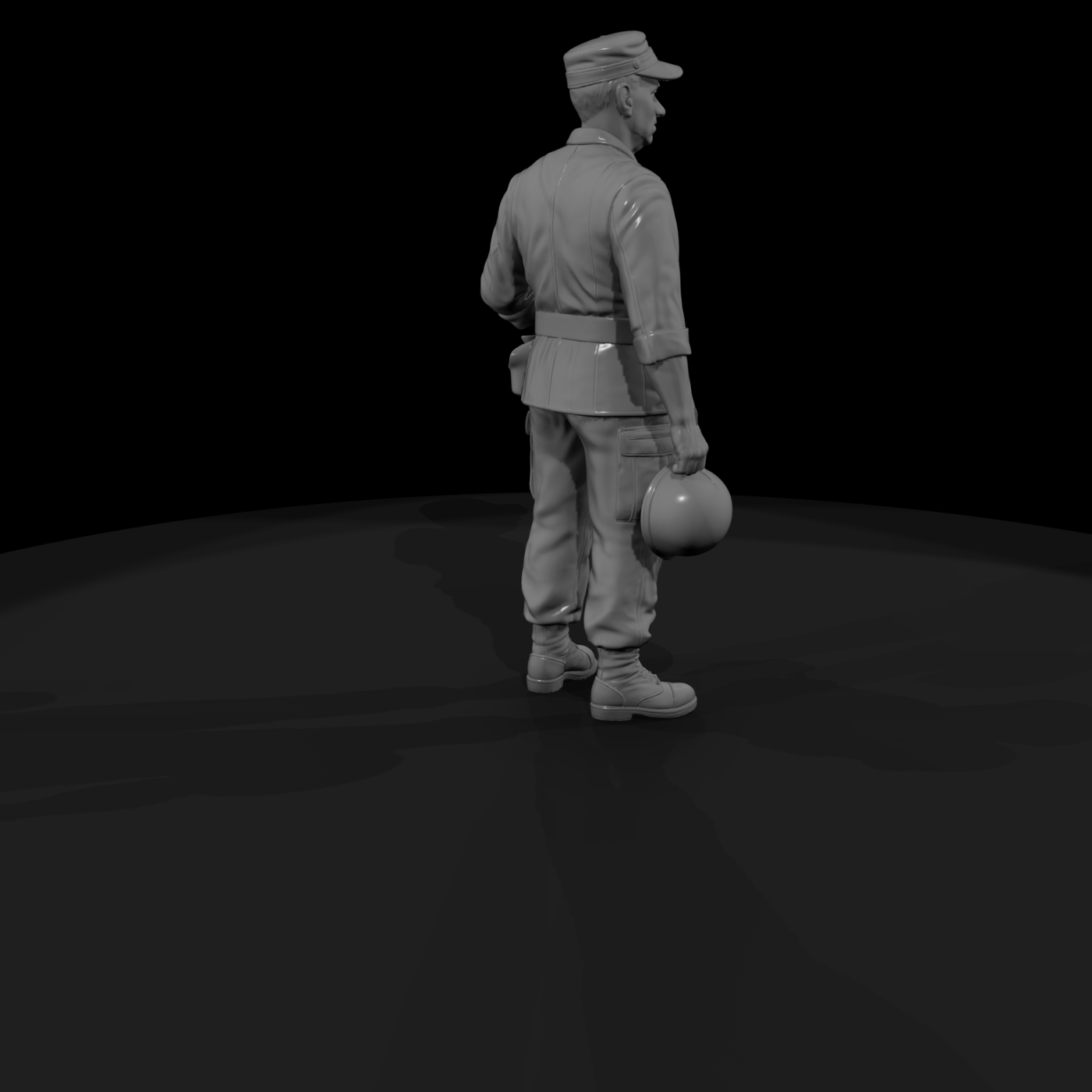 Vn Army 032 Vietnam U S Army Resting Soldier Figur