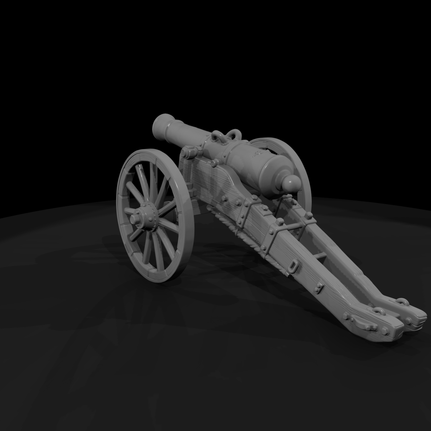 Mil 025 Civil War 12 Pounder Napoleon