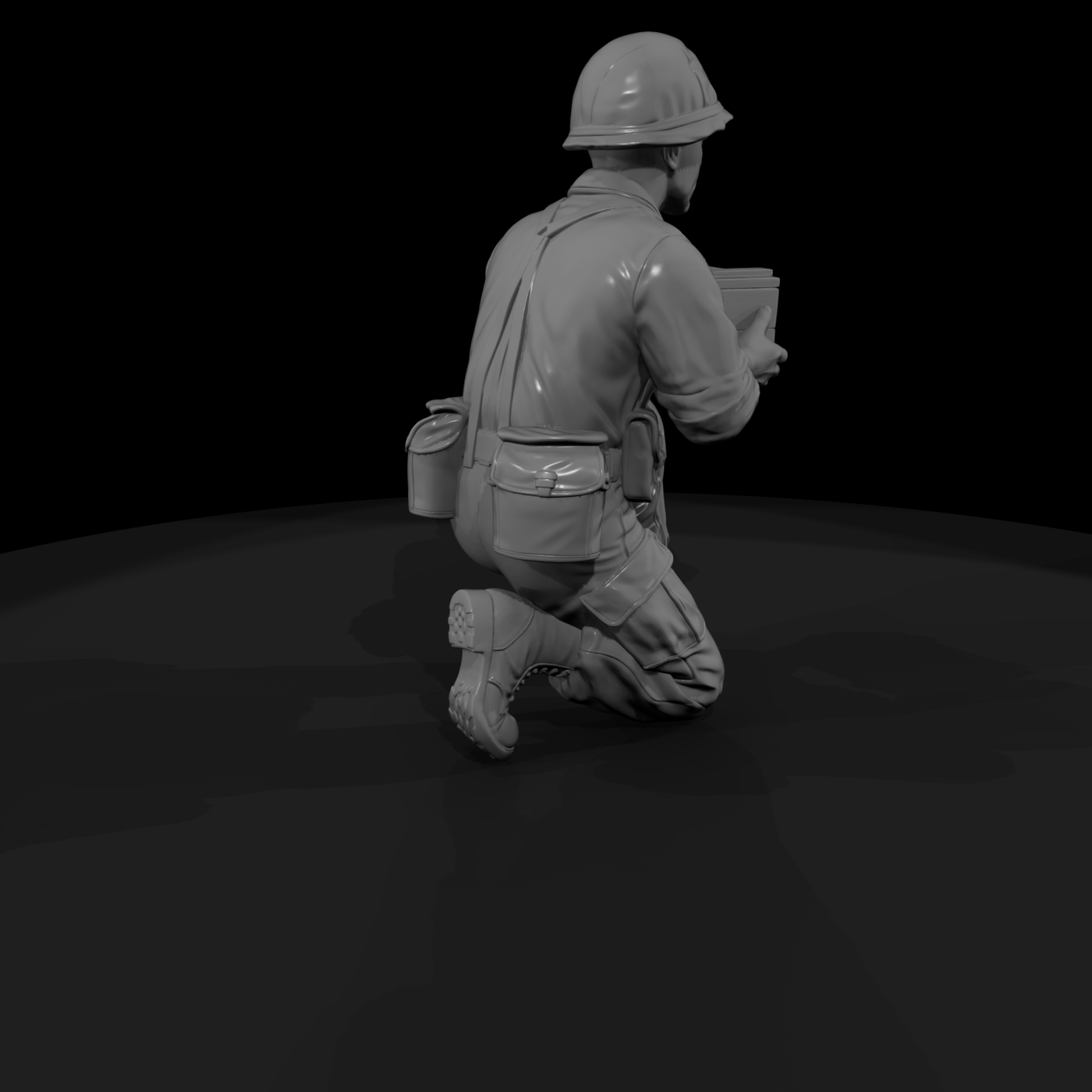 Vn Army 074 Vietnam U S Army Supply Clerk Figure