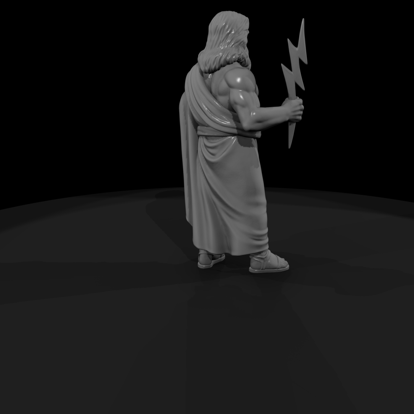 Myth 0250 Mythology Zeus Miniature Figure