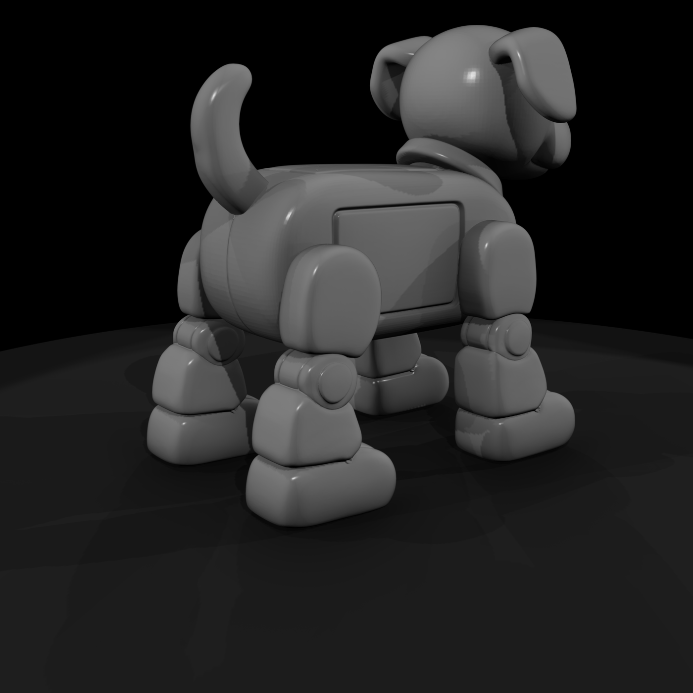 Mr Toyprops 100 001 054 Toy Walking Dog Robot