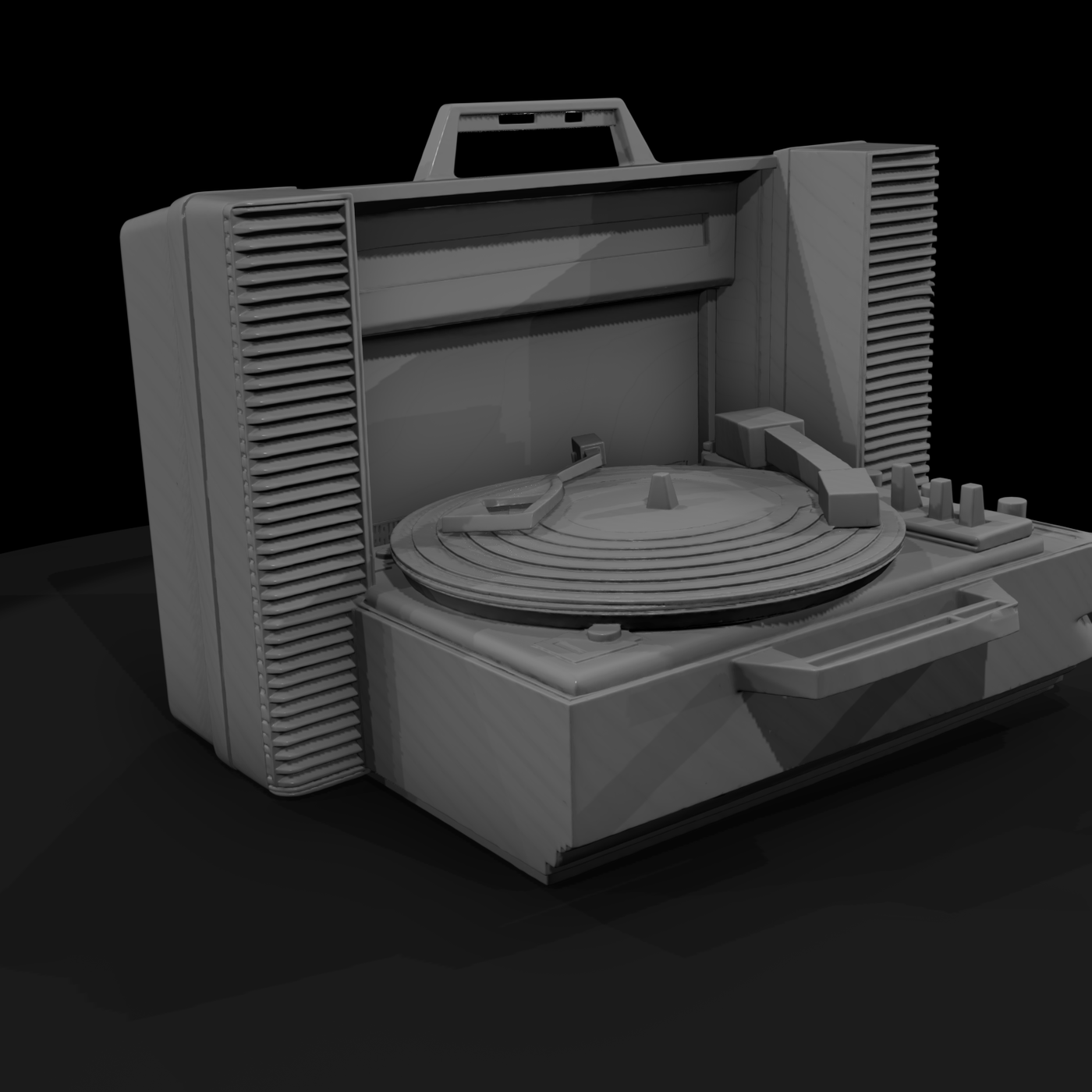 Retro Suitcase Turntable