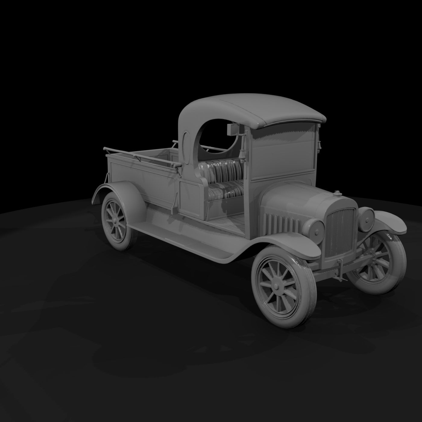 Vintage 1920s Pickup Truck