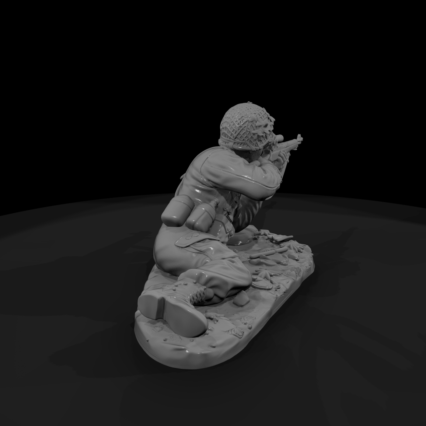Ww2H 011 United States Army Sniper