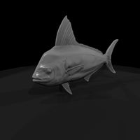 sculpted_stylized_game_fish_3d_model_z6dogqs6 — thumbnail 3