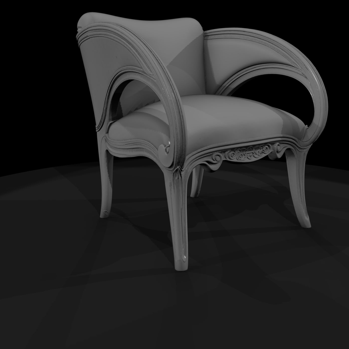 art-nouveau-upholstered-armchair