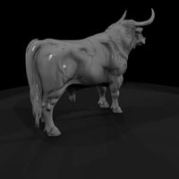 stylized-bull-miniature-sculpture-068255 — thumbnail 4