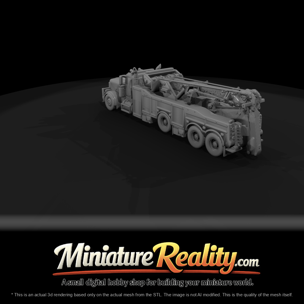 Heavy-Duty Wrecker Tow Truck