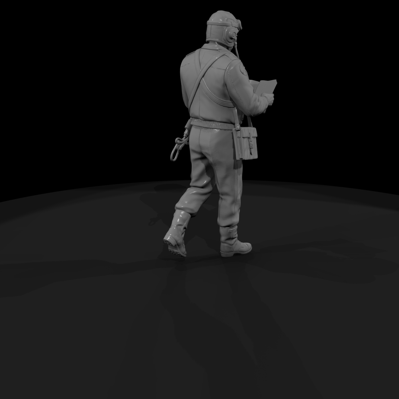 Ww2H 084 United States B 17 Pilot