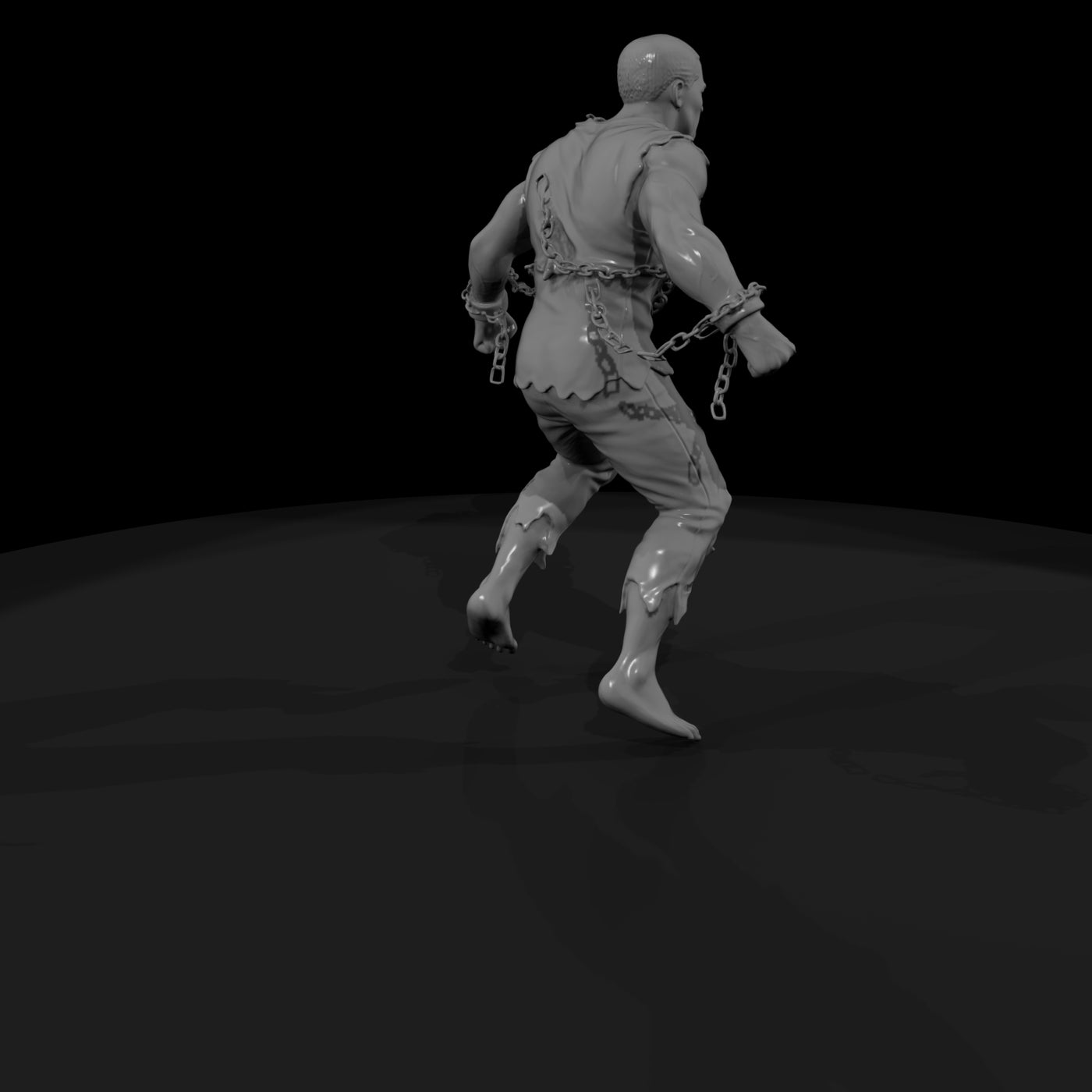 zombie-with-chains