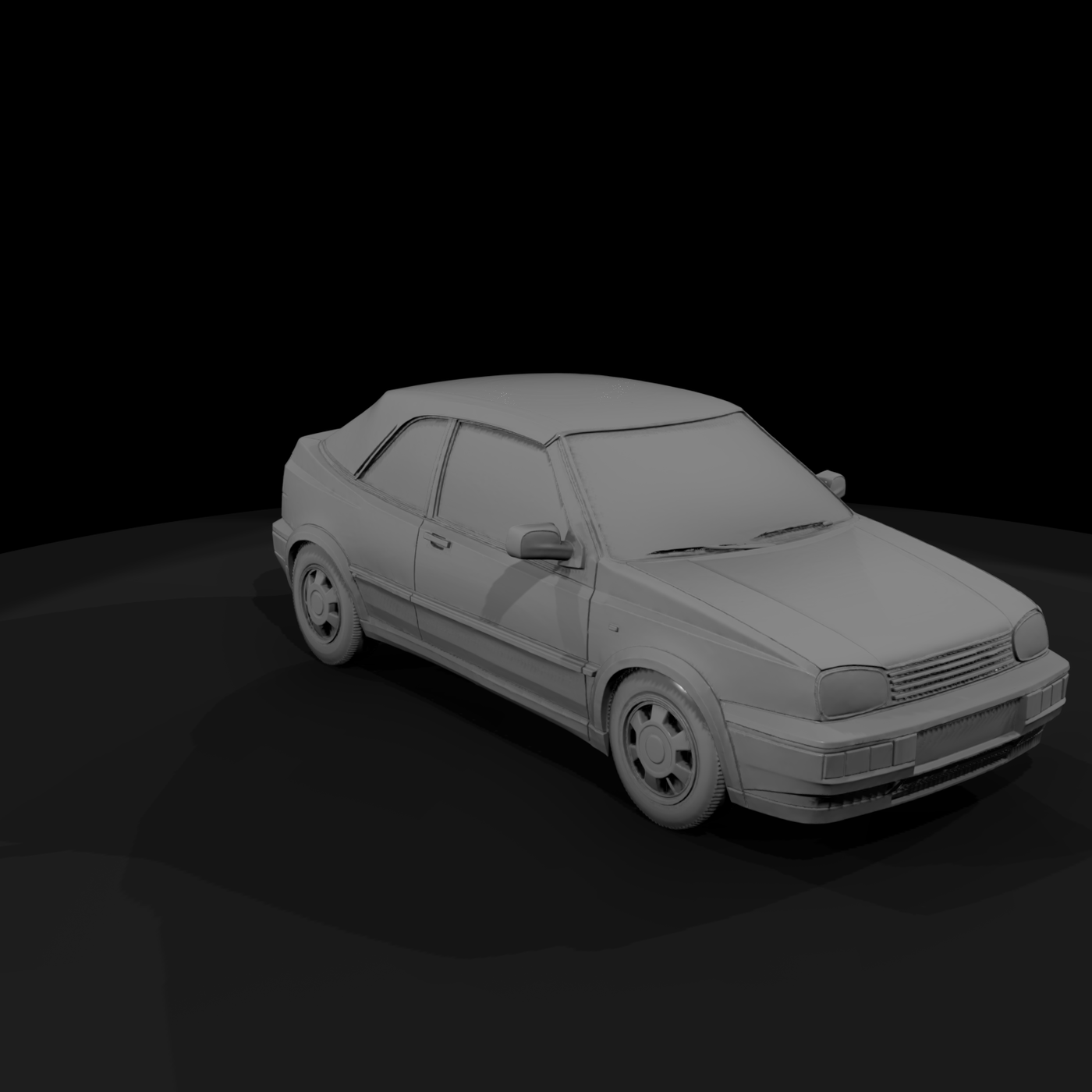 Volkswagen Golf Mk3 Hatchback & Rail