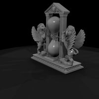 neoclassical-winged-lion-hourglass-miniature-3d-printable-203563 — thumbnail 4