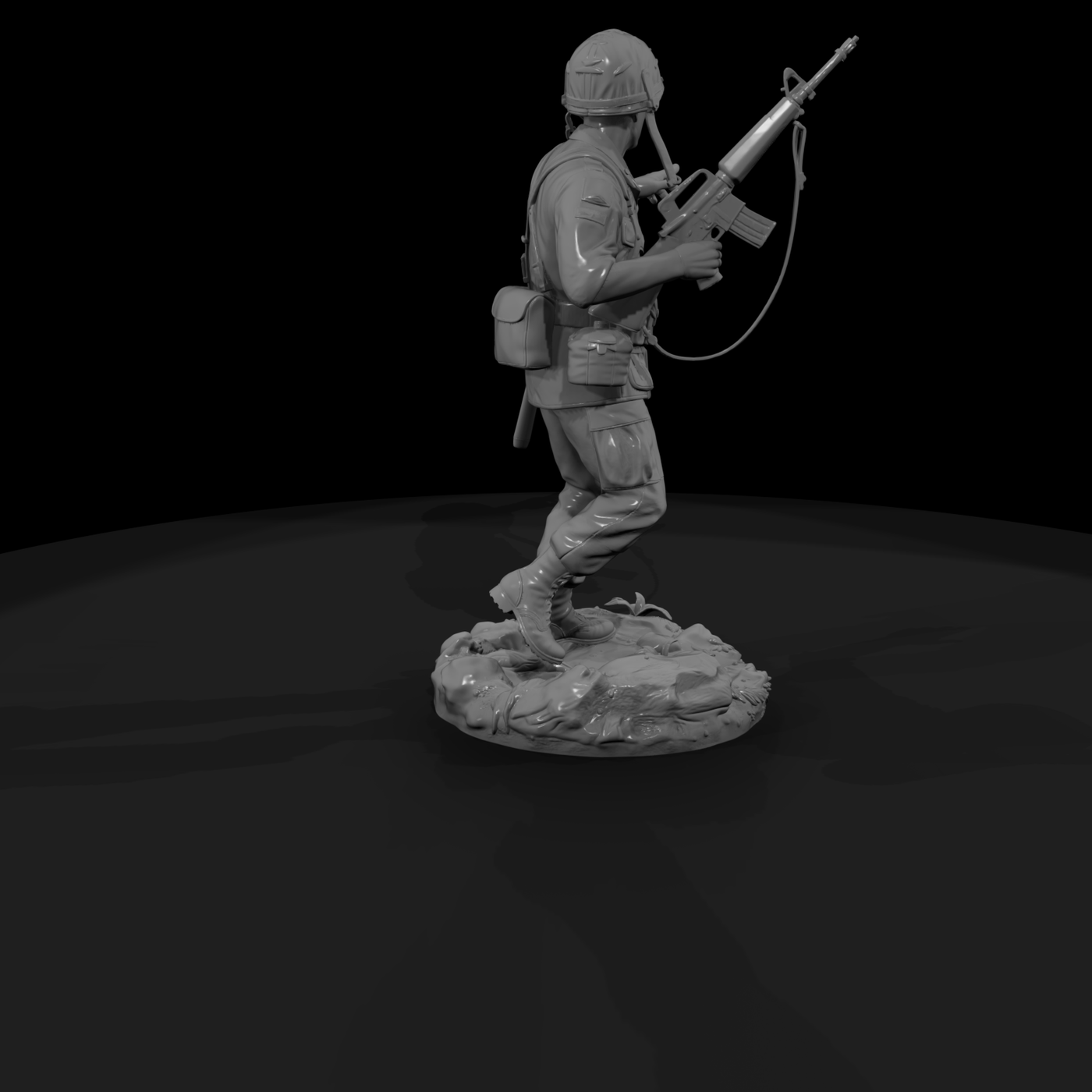 Vnh 008 United States Army Platoon Lieutenant