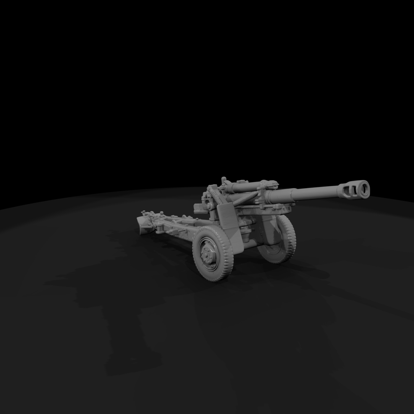 Mil 186 Vietnam 155Mm Howitzer