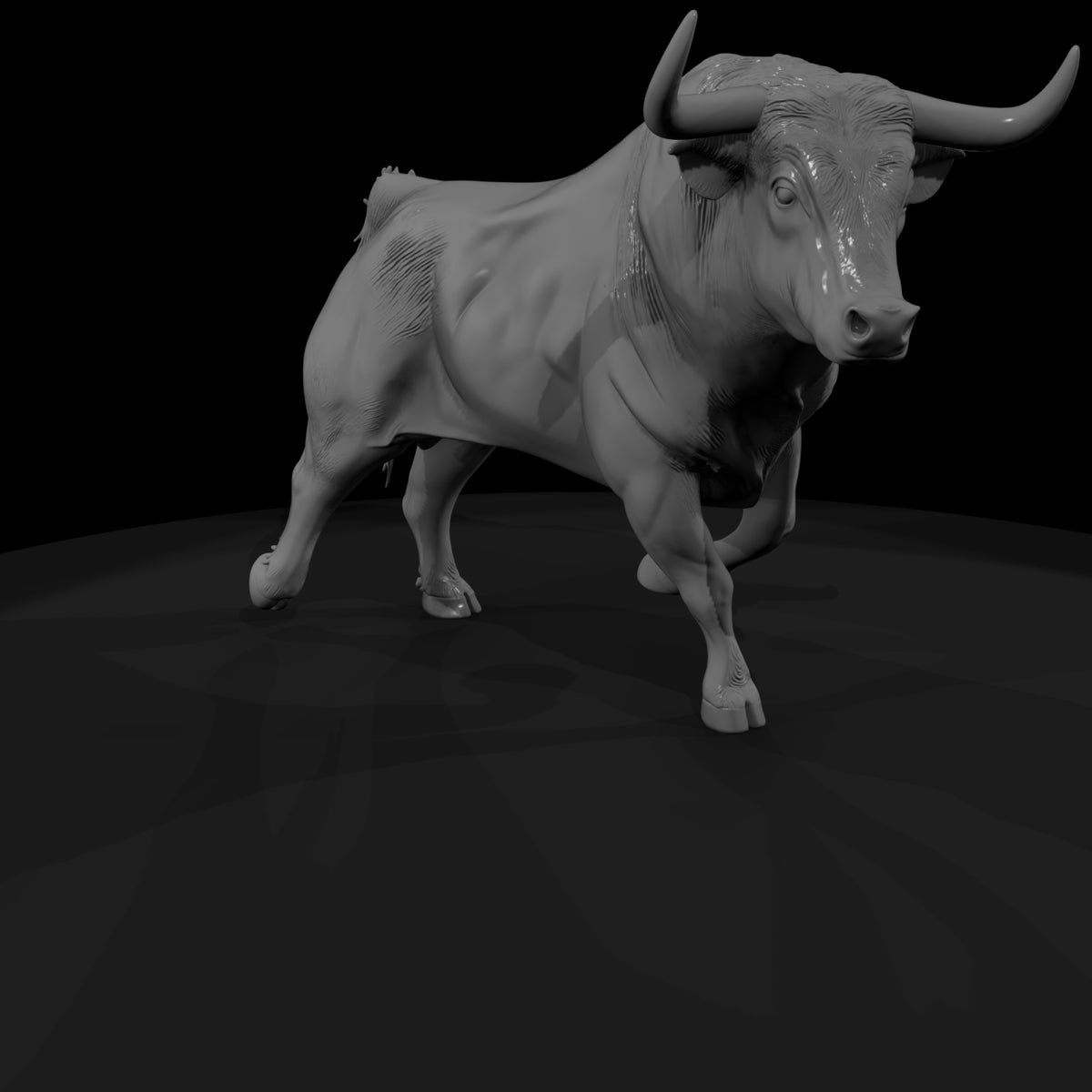 charging-bull-miniature-for-dioramas-ho-1-87-940407
