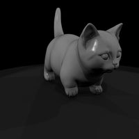 chubby-kitten-miniature-stylized-cat-figurine-for-dioramas-770718 — thumbnail 4