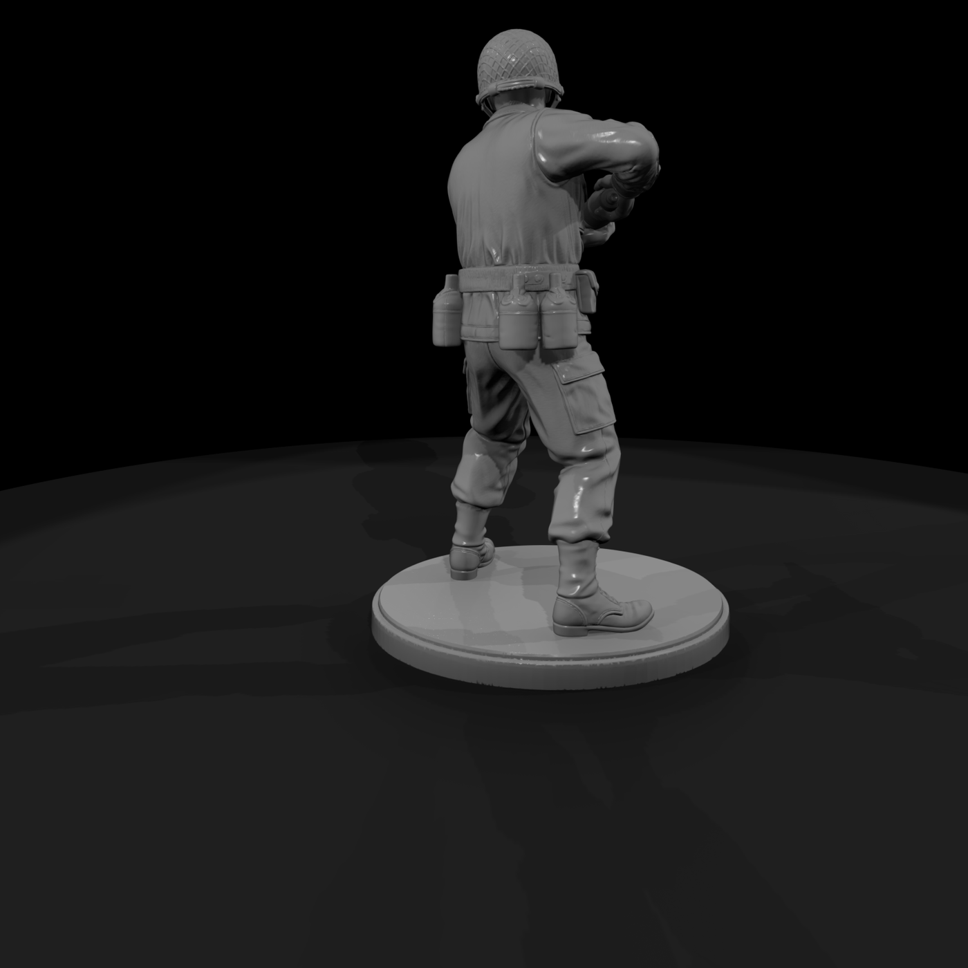Ww2H 037 United States Field Artillery Cannoneer 1