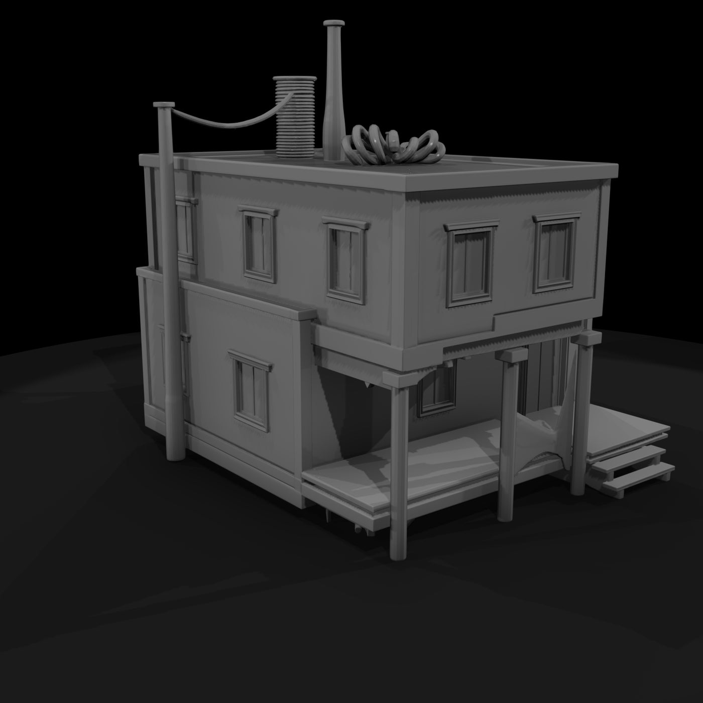 western-two-storey-town-building-modular-saloon-storefront-466945