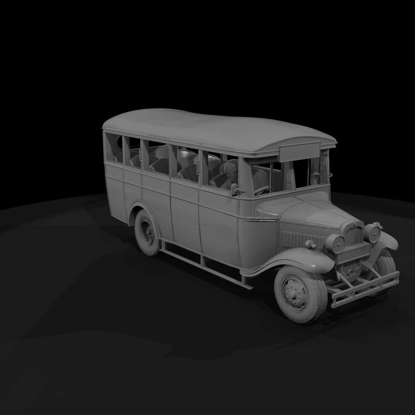 Vintage Private Bus Coach