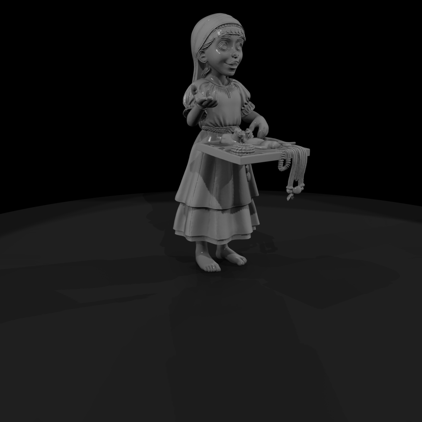 Street Vendor Girl