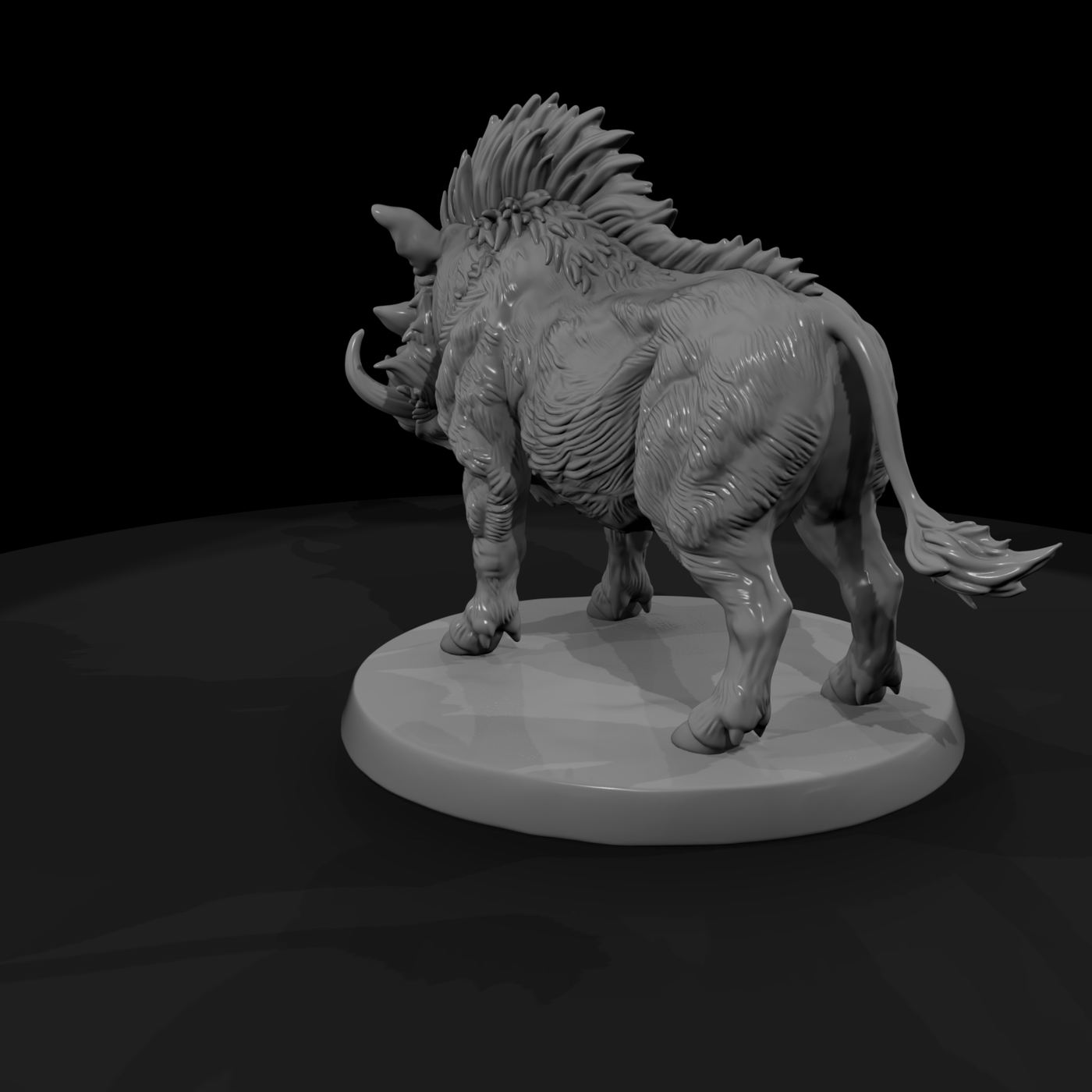Dire Boar Tusked Beast