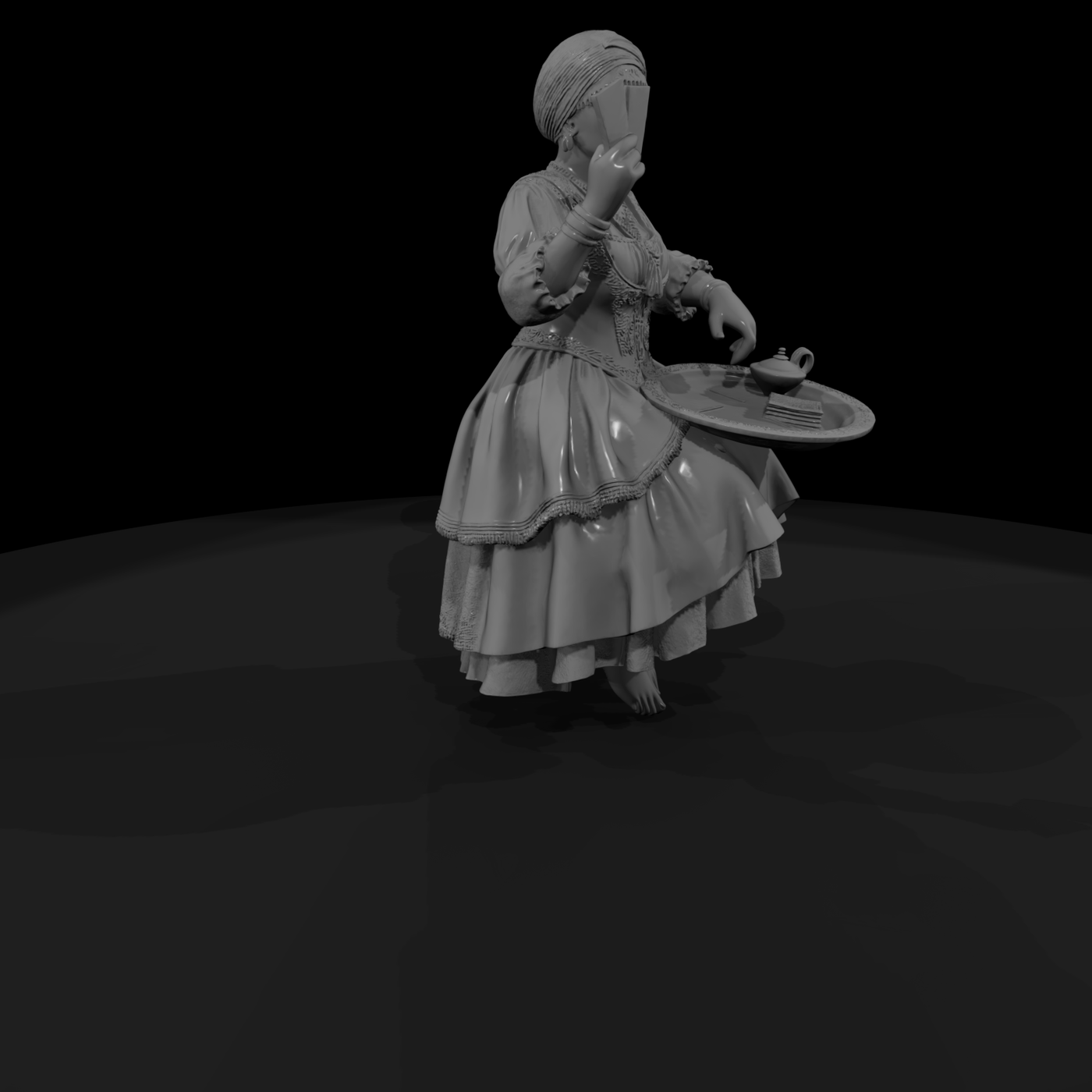 Tarot Fortune Teller — Seated