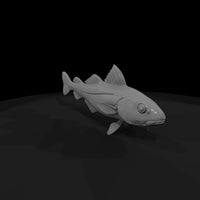 atlantic-cod-untextured-base-mesh-278575 — thumbnail 4