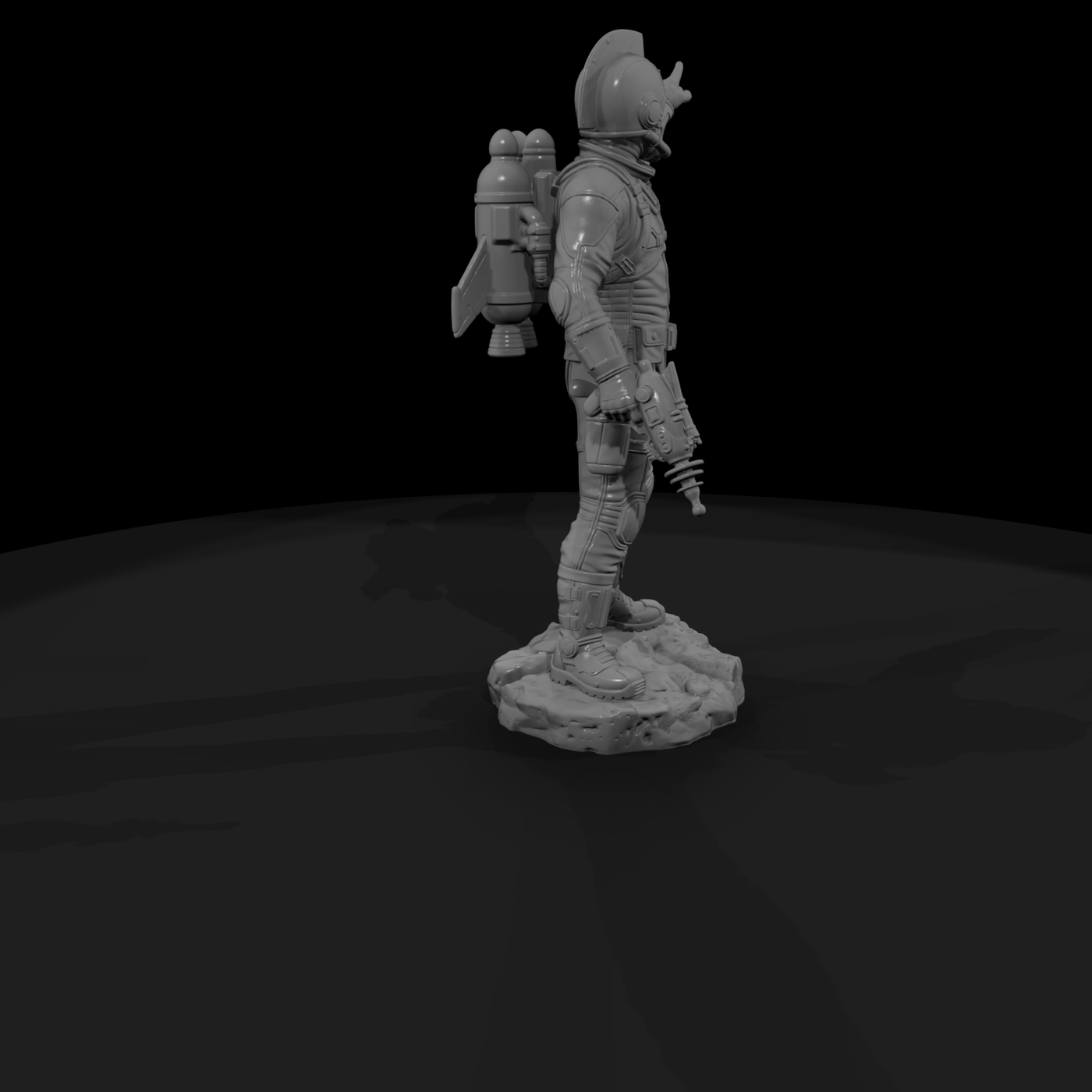 Poparc 0075 Retro Rocket Captain Alternate Pose