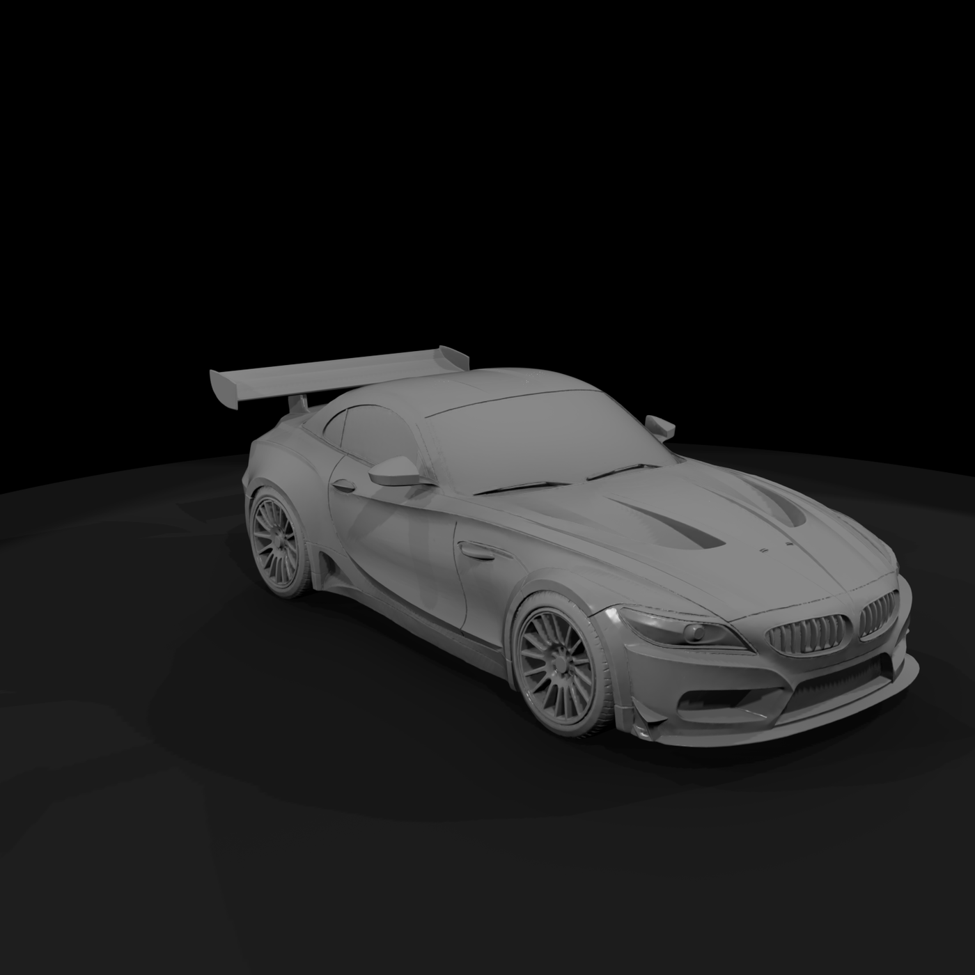 Tuned Z4-inspired sports coupe — car