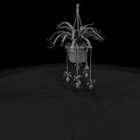 hanging-spider-plant-planter-3d-printable-miniature-215782 — thumbnail 4