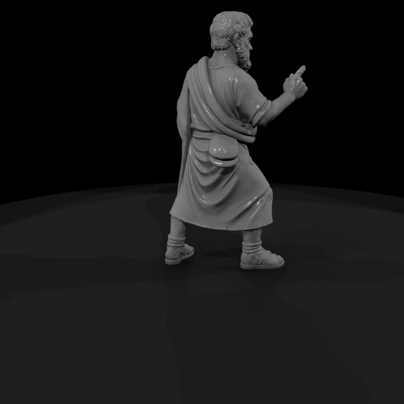 Hist 0031 Historical Galen Miniature Figure