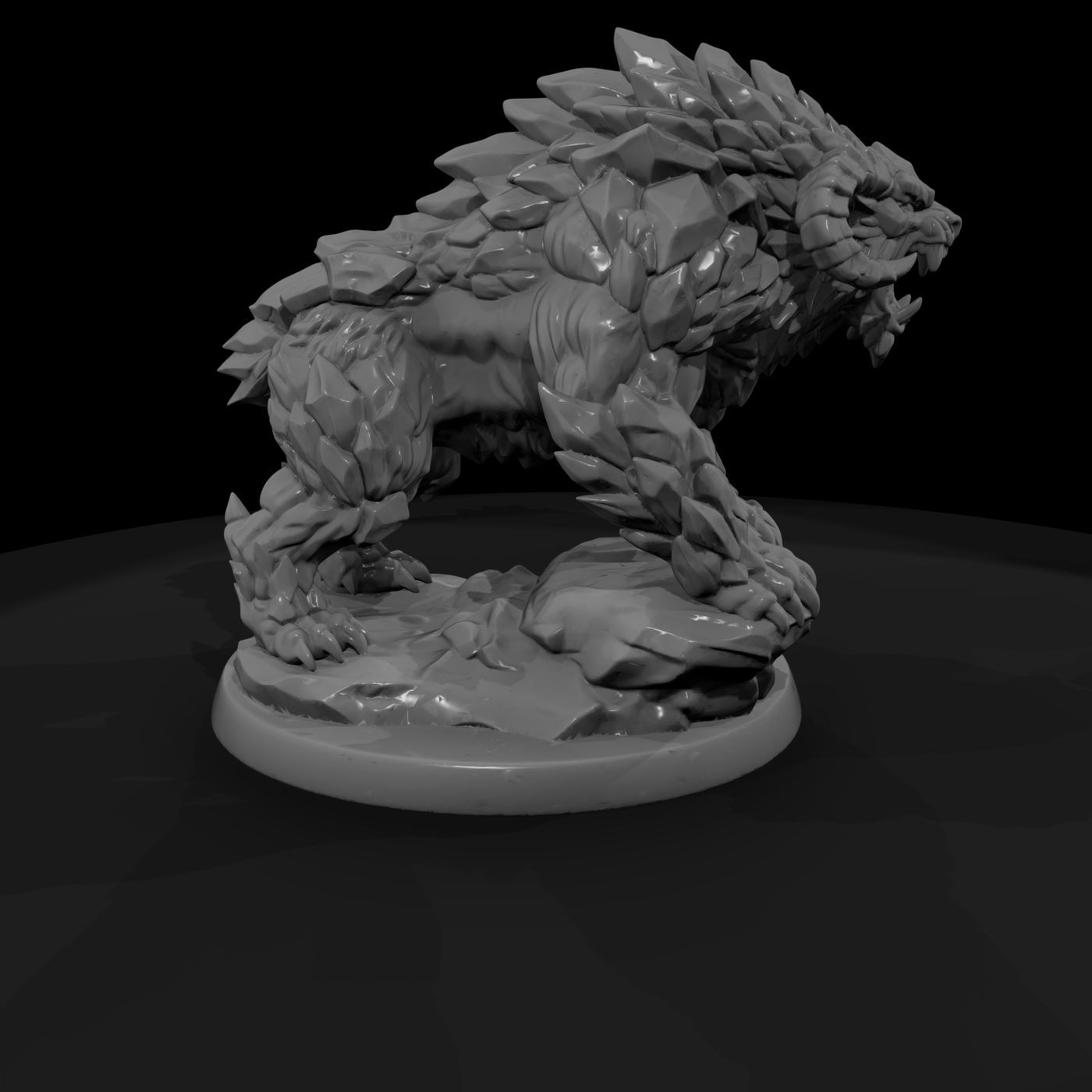 Creature Crystal Frost Snow Beast