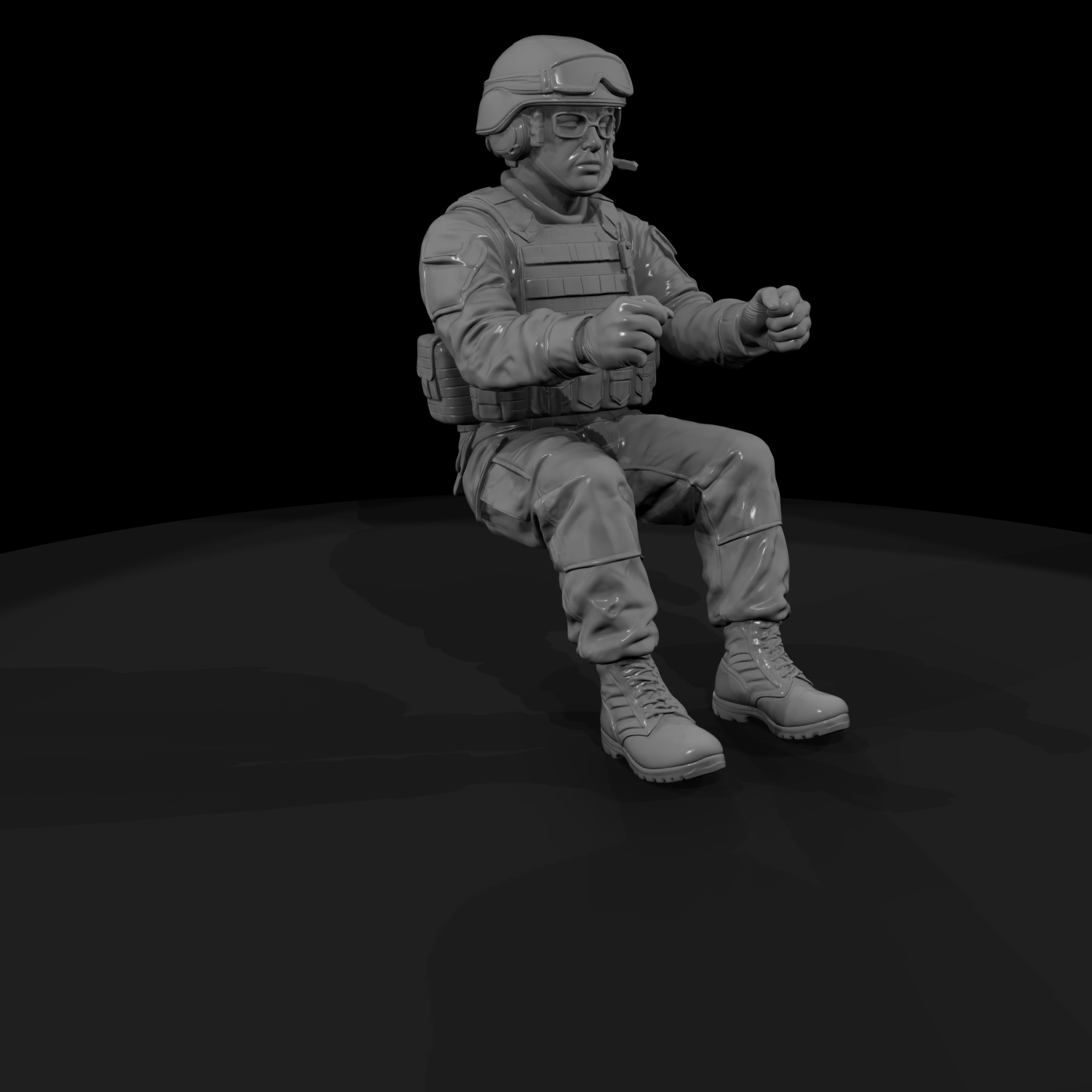 Mod Army 089 Modern U S Army Truck Driver Figure
