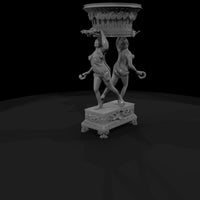 neoclassical-caryatid-urn-pedestal-miniature-diorama-plinth-900674 — thumbnail 4