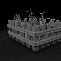 wooden-raised-garden-planter-with-tomato-climbing-plants-miniature-228730 — thumbnail 3