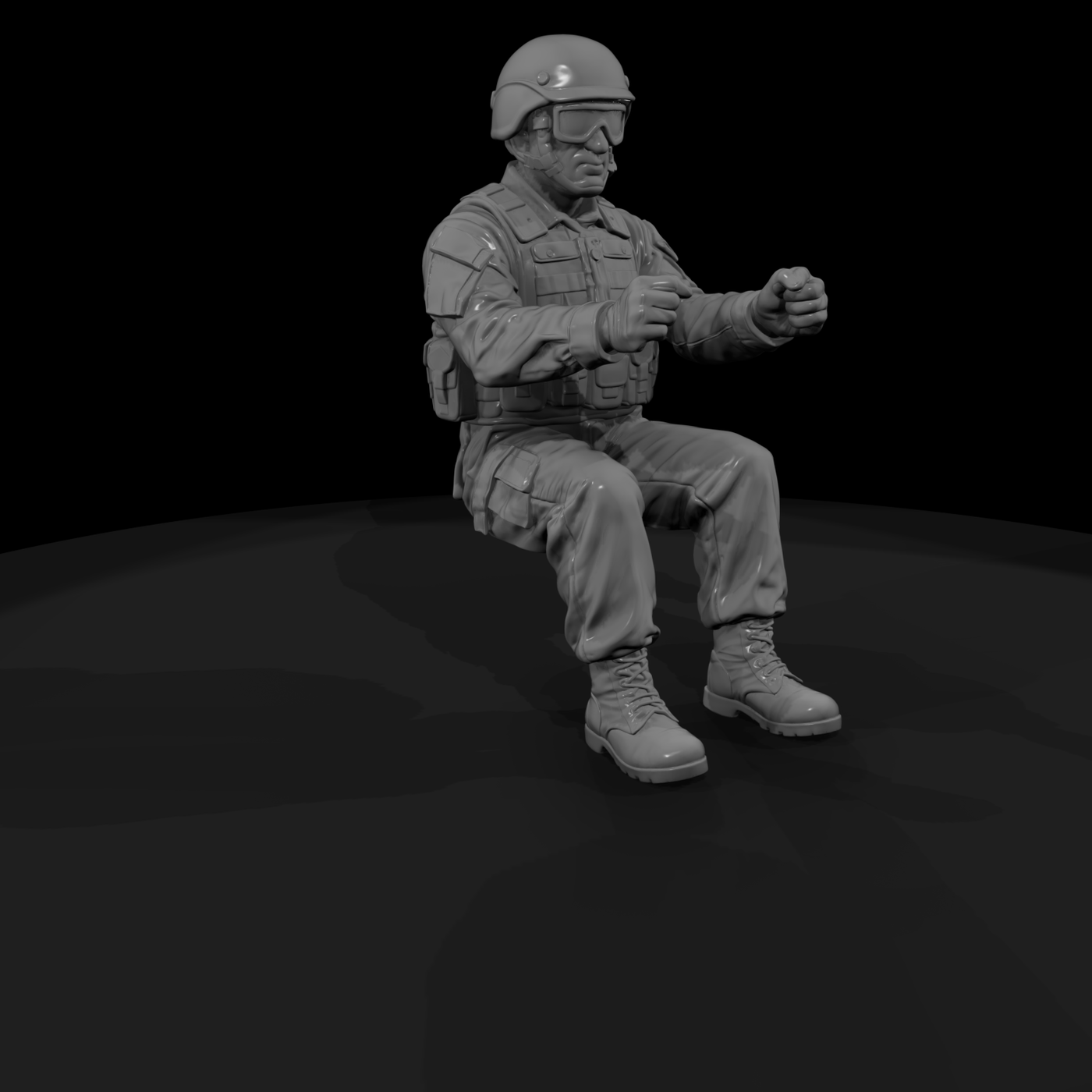 Mod Army 057 Modern U S Army Truck Driver Figure