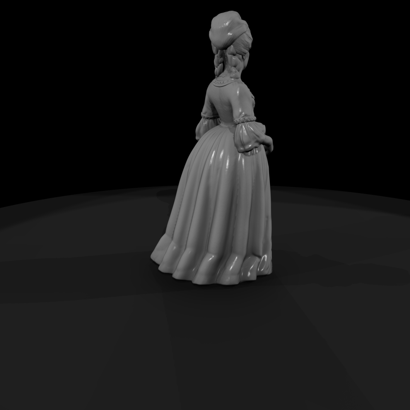Hist 0198 Historical Marie Antoinette Miniature Fi