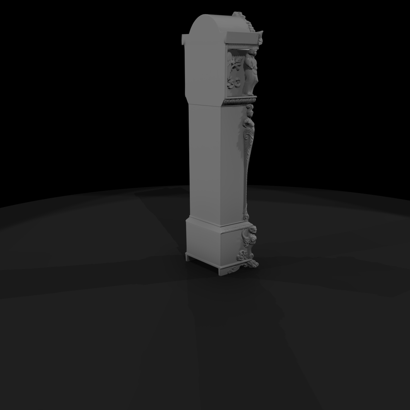 20260612 Ornate Grandfather Clock 975E08E5B8