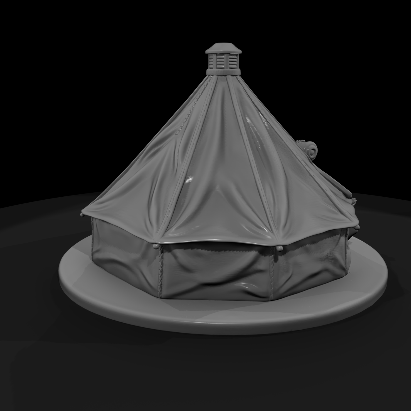 Mil 006 Civil War Sibley Tent