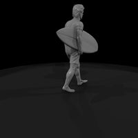 1980s-beach-swimmers-and-sunbathers-surfer — thumbnail 5