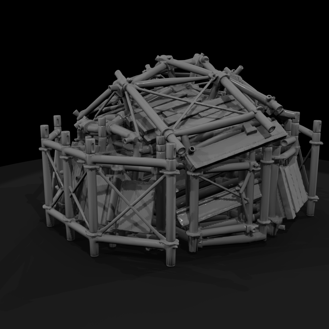 Industrial Modular Scaffold