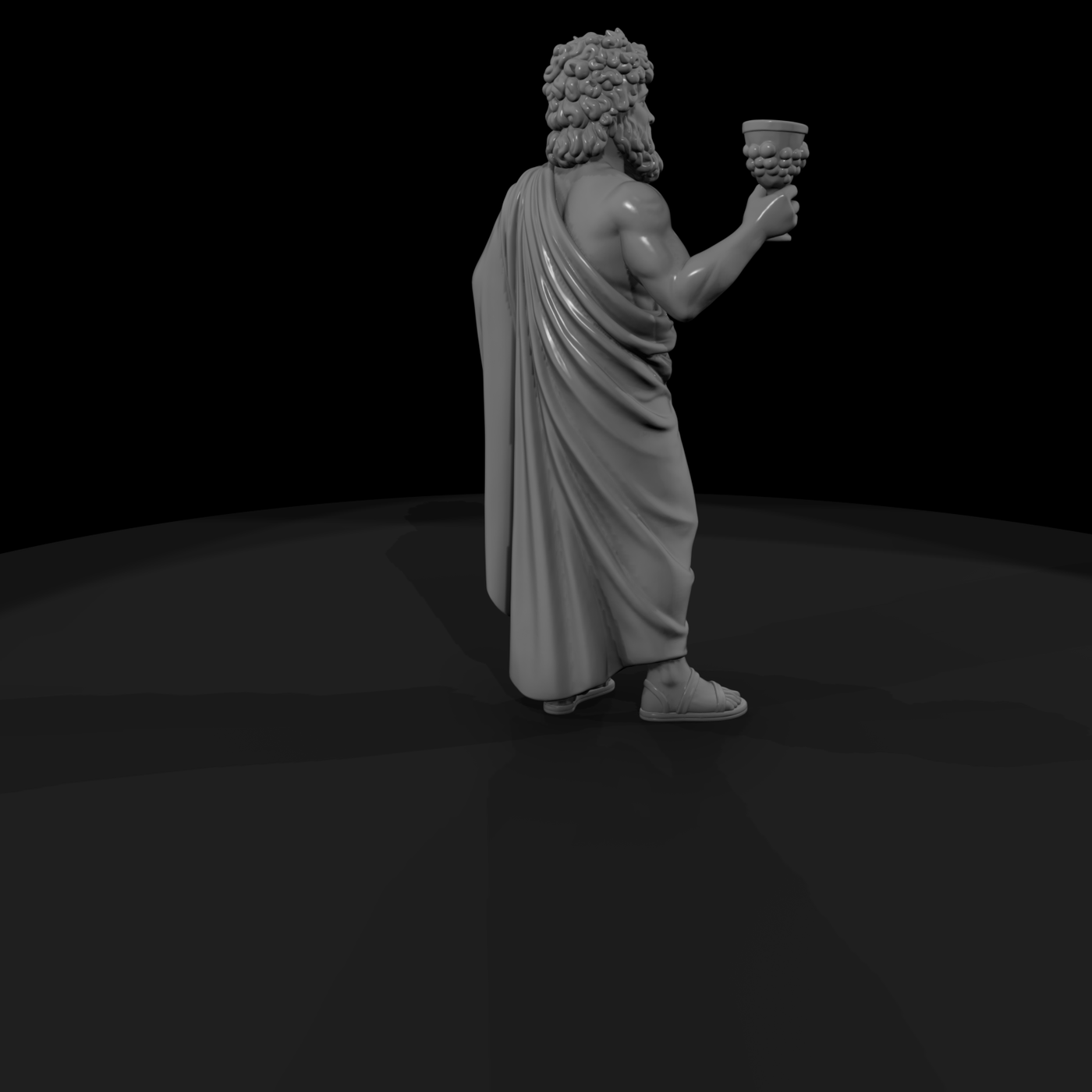 Myth 0261 Mythology Dionysus Miniature Figure
