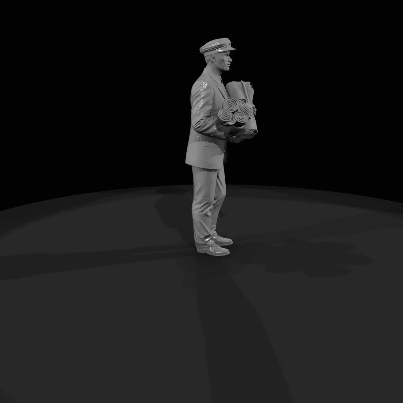 man-carrying-bundled-newspapers