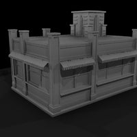art-deco-storefront-3d-model — thumbnail 5