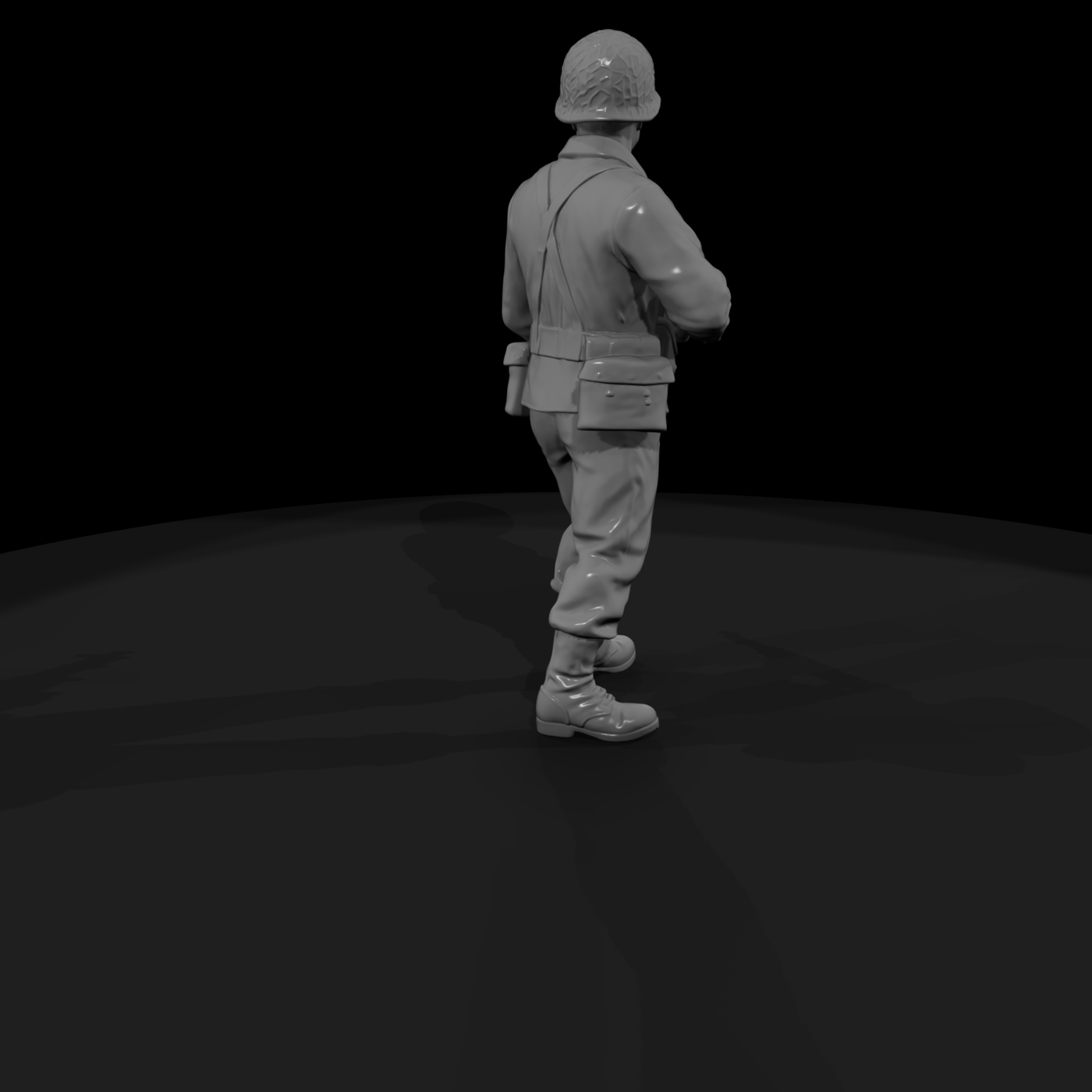 Ww2 Army 052 Wwii U S Army Scout Figure