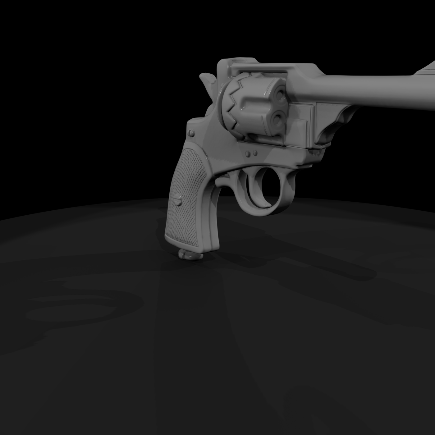 Webley-Fosbery Automatic Revolver