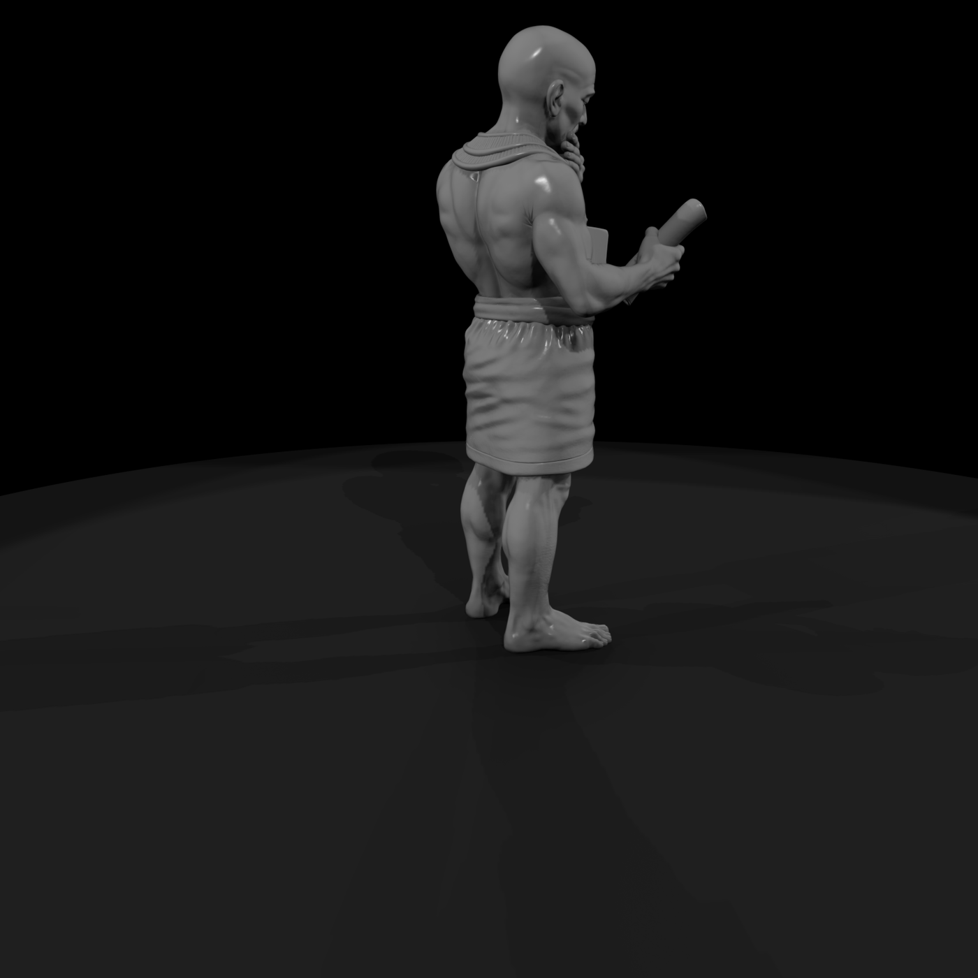 Hist 0006 Historical Imhotep Miniature Figure