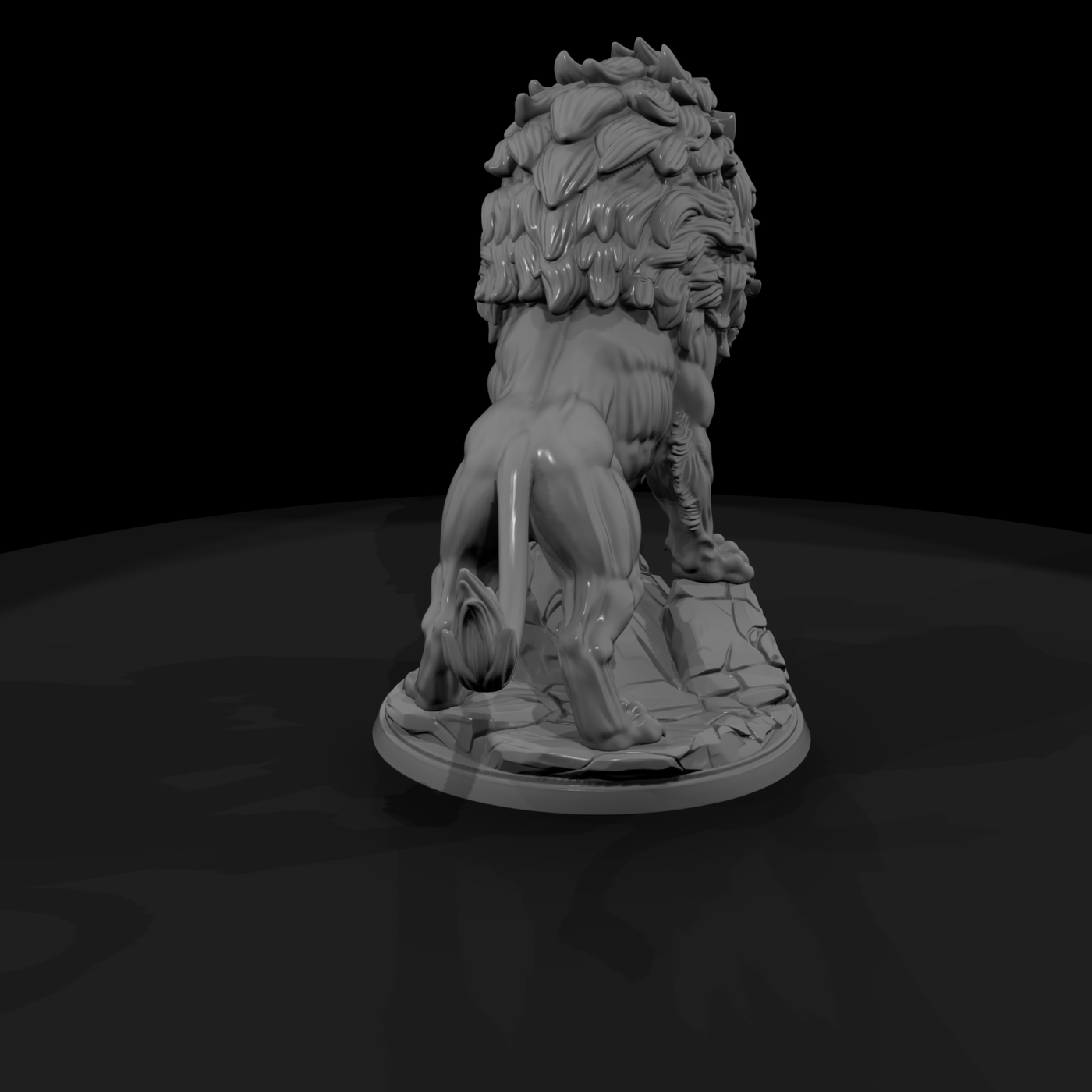 Molten-Mane Fire Lion