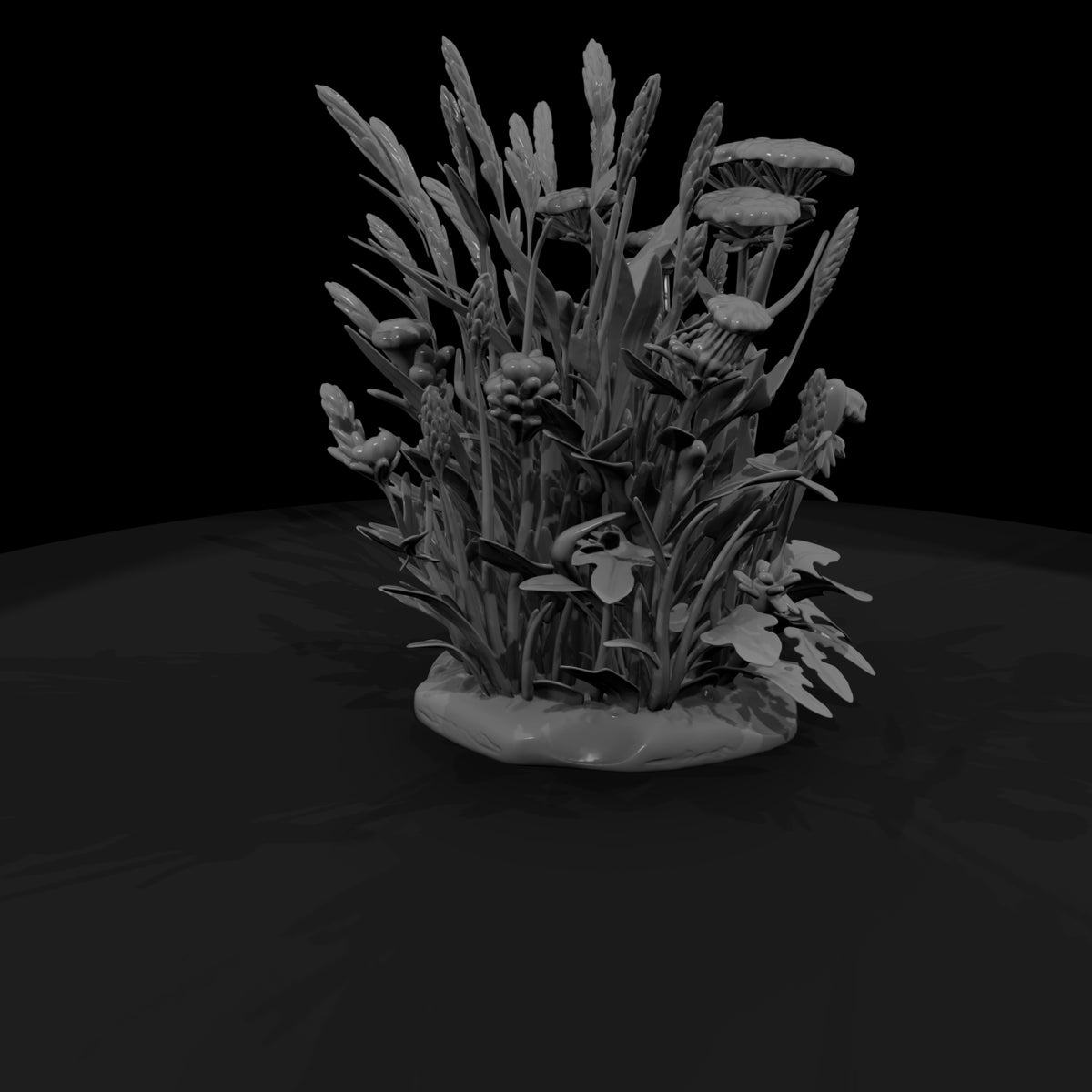 stylized-sculpted-wildflower-grass-cluster-3d-mode